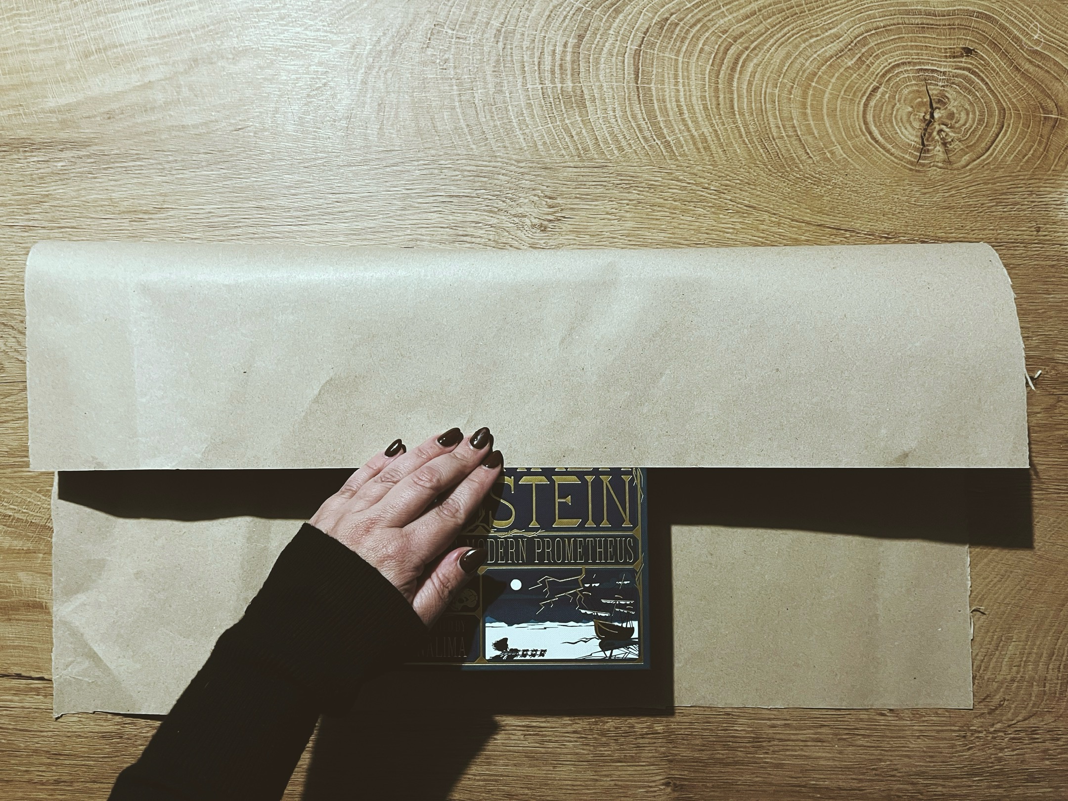 Balení knihy – krok 3